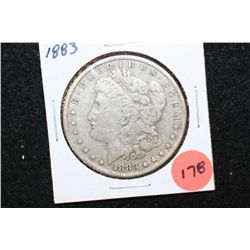 1883 Silver Morgan $1