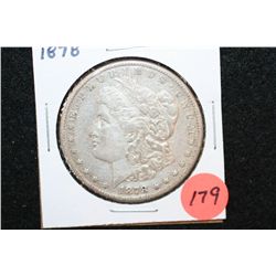 1878 Silver Morgan $1