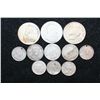 Image 1 : Canada Foreign Coin, Silver, various dates, conditions & denominations, lot of 10