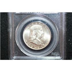 1960-D Ben Franklin Half Dollar, PCGS Graded MS64