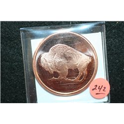2011 Buffalo Copper Round, .999 Fine 1 Oz.