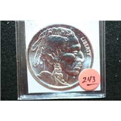 Buffalo Nickel Silver Round, .999 Fine 1 Oz.
