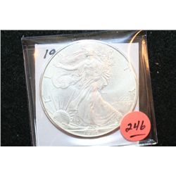 1996 Silver Eagle $1