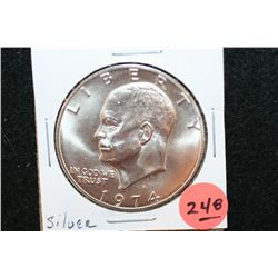 1974-S Eisenhower $1, Silver
