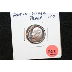 2005-S Roosevelt Dime, Silver Proof