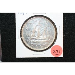 1949 Canada $1 Foreign Coin