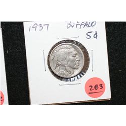1937 Buffalo Nickel