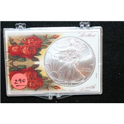 2010 Silver Eagle $1, "To Mother With Love"