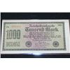 Image 1 : 1922 German 1,000 Fausend Mark Foreign Bank Note