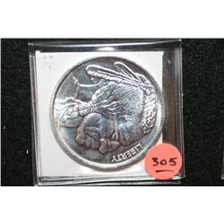 Buffalo Nickel Silver Round, .999 Fine 1 Oz.