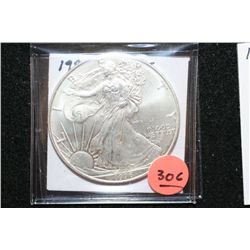 1996 Silver Eagle $1