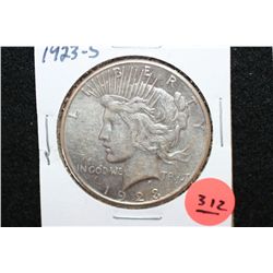1923-S Peace $1