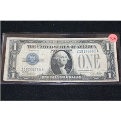 1928-A US Silver Certificate $1, Blue Seal
