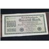 Image 1 : 1922 German 1000 Fausend Mark Foreign Bank Note