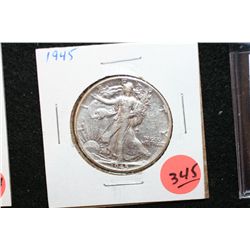 1945 Walking Liberty Half Dollar