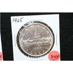 1965 Canada $1 Foreign Coin