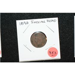1892 Indian Head Penny