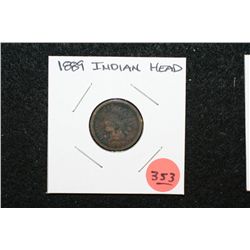 1889 Indian Head Penny