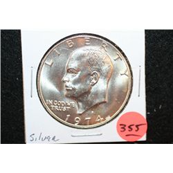 1974-S Eisenhower $1, Silver
