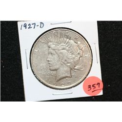 1927-D Peace $1