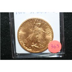 1908 St. Gauden's $20 Gold Coin