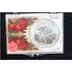 1996 Silver Eagle $1, "To Mother With Love"
