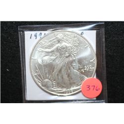 1996 Silver Eagle $1