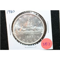 1965 Canada $1 Foreign Coin