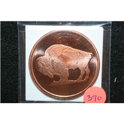 2011 Buffalo Copper Round, .999 Fine 1 Oz.
