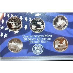 2004-S US Mint State Quarter Proof Set