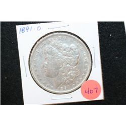 1891-O Silver Morgan $1