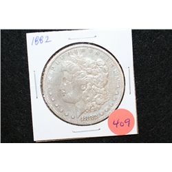 1882 Silver Morgan $1
