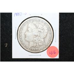1887-O Silver Morgan $1