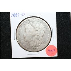 1885-O Silver Morgan $1