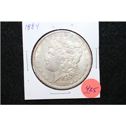 1884 Silver Morgan $1