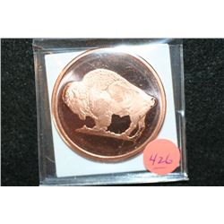 2011 Buffalo Copper Round, .999 Fine 1 Oz.