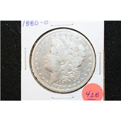1880-O Silver Morgan $1