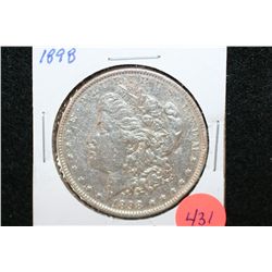 1898 Silver Morgan $1
