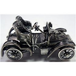 FRANKLIN MINT STERLING SILVER ANTIQUE CAR REPLICA