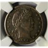 Image 2 : 1904 BARBER QUARTER NGC XF-AU45 NICE!
