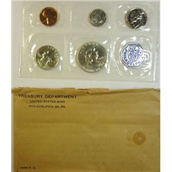 1955  FLAT PACK U.S. MINT PROOF SET, ORIGINAL PACKAGING