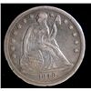 Image 1 : 1846-O SEATED LIBERTY SILVER DOLLAR, NICE XF ORIGINAL