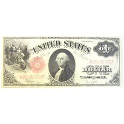 1917 $1 legal tender note  XF