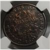Image 3 : 1803 half cent  NGC  VG cleaned