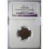 Image 1 : 1866  NGC  XF environmental damage Indian penny.