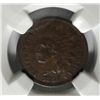 Image 2 : 1866  NGC  XF environmental damage Indian penny.