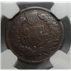 Image 3 : 1867  NGC  10 Indian penny.