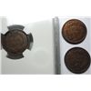 Image 3 : 1901 and 1907 Indian pennys  Nice BU