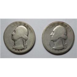 1932DS Washington quarter borderline good