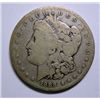 Image 1 : 1889-CC MORGAN SILVER DOLLAR ORIGINAL VG+